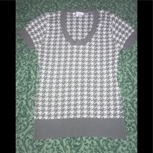 Houndstooth sweater